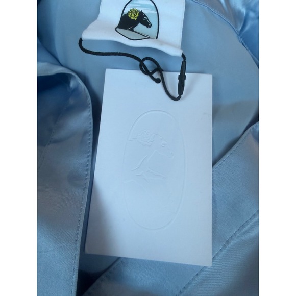 Sleeper Luna Maxi Dress with Detachable Feather Cuffs – Blue XS NWT - Picture 6 of 7